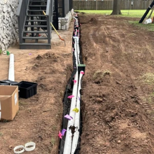 lawn drain to get rid of for unwanted water